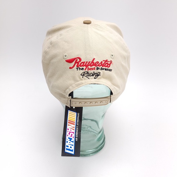 Vintage NASCAR 50th Anniversary Checkered Flag 1998 Snapback Hat NWT Raybestos - Picture 4 of 7